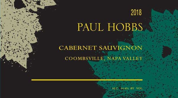 2019 Paul Hobbs Coombsville Cabernet Sauvignon