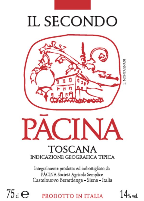 2020 Pācina Toscana Rosso Il Secondo