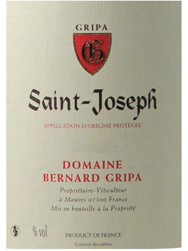 2019 Domaine Bernard Gripa Saint-Joseph
