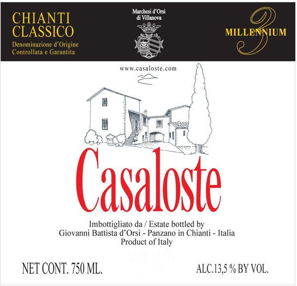 2017 Casaloste Chianti Classico