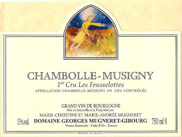 1999 Domaine Georges Mugneret-Gibourg Chambolle-Musigny Les Feusselottes