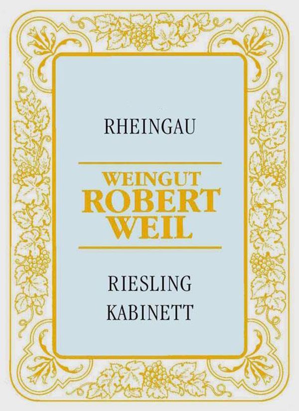 2021 Weingut Robert Weil Rheingau Riesling Kabinett