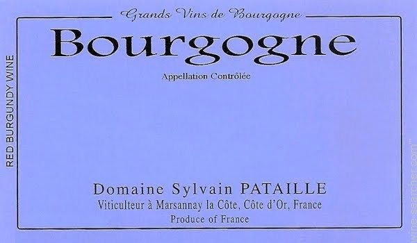 2021 Sylvain Pataille Bourgogne Rouge