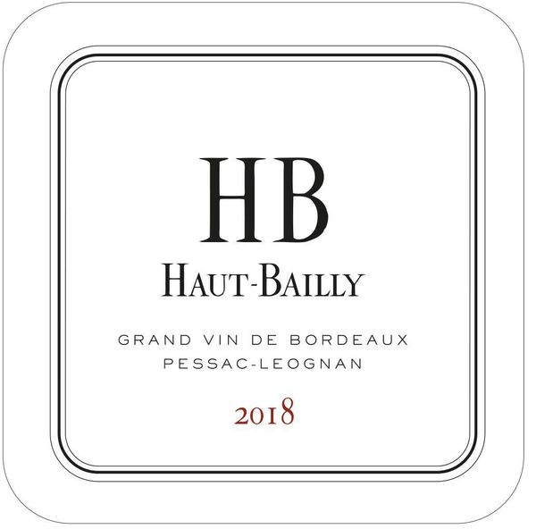 2018 HB Haut Bailly Pessac-Léognan