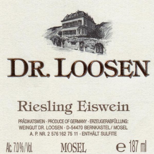2016 Dr. Loosen Riesling Eiswein