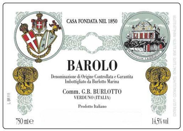 2014 Comm. G.B. Burlotto Barolo