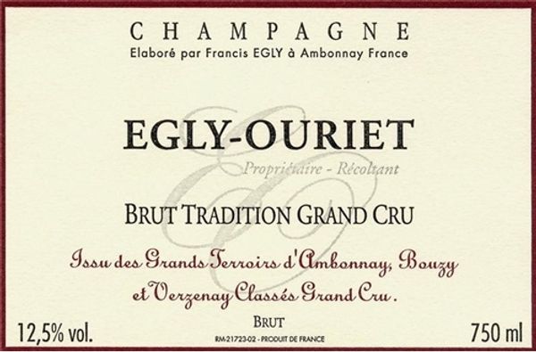 Egly-Ouriet Champagne Brut Tradition Grand Cru