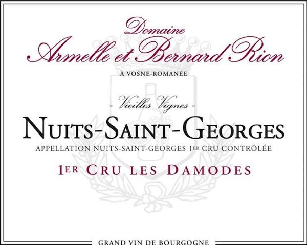 2017 Domaine Armelle et Bernard Rion Nuits-St-Georges Les Damodes