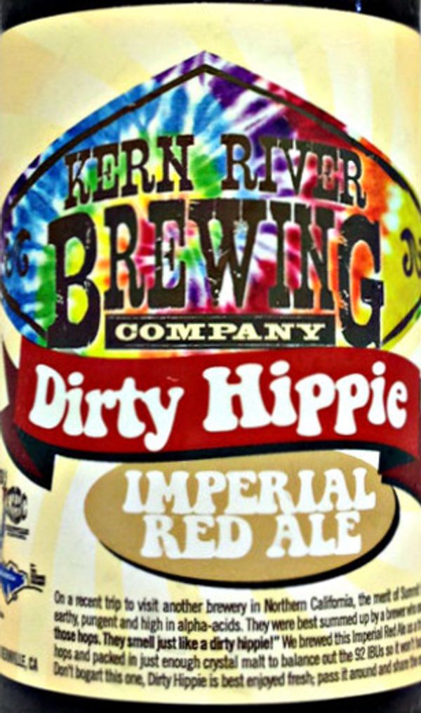 Kern River Brewing Company Dirty Hippie Imperial Red Ale 8.5% abv 4-pack Cans 16oz.
