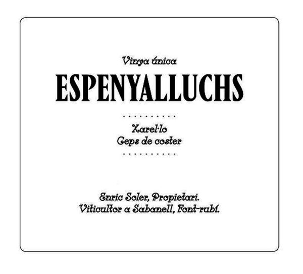 2021 Enric Soler Espenyalluchs Xarel-lo