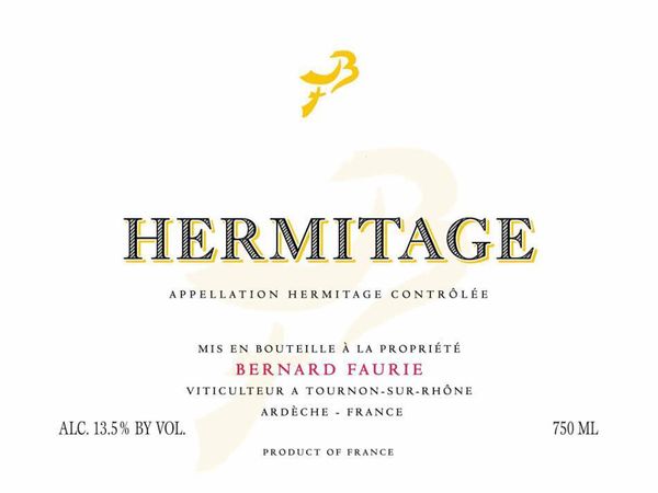 2017 Bernard Faurie Hermitage Rouge Bessards/Méal