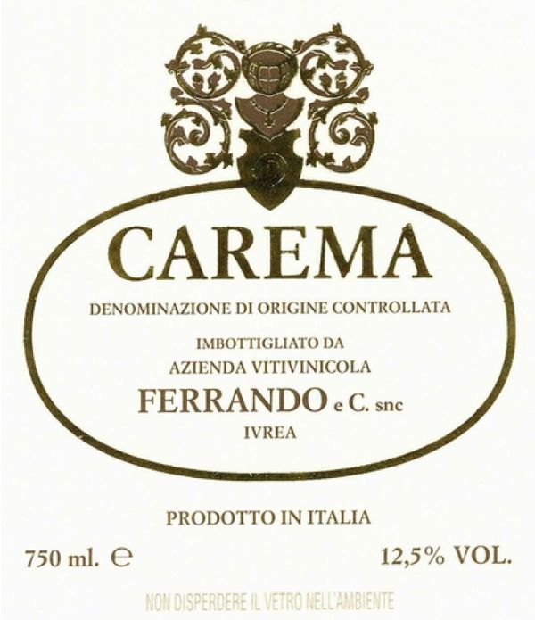 2006 Ferrando Carema Etichetta Bianca