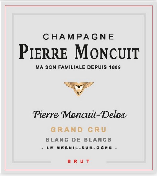 Pierre Moncuit Champagne Delos Grand Cru Blanc de Blancs Brut