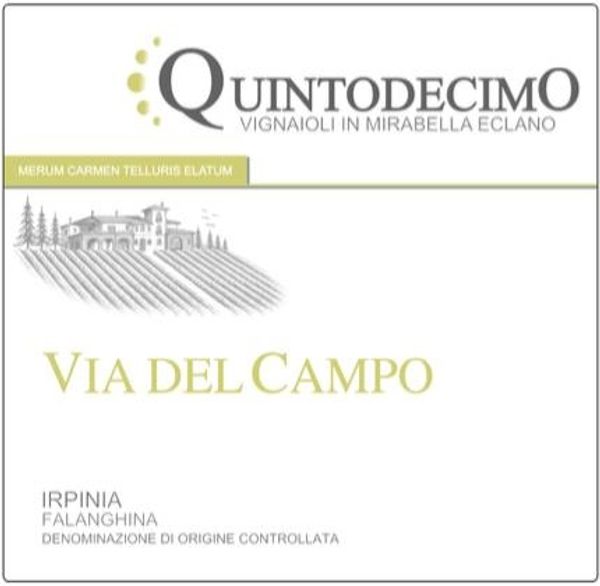 2021 Azienda Agricola Quintodecimo Irpinia Falanghina Via del Campo