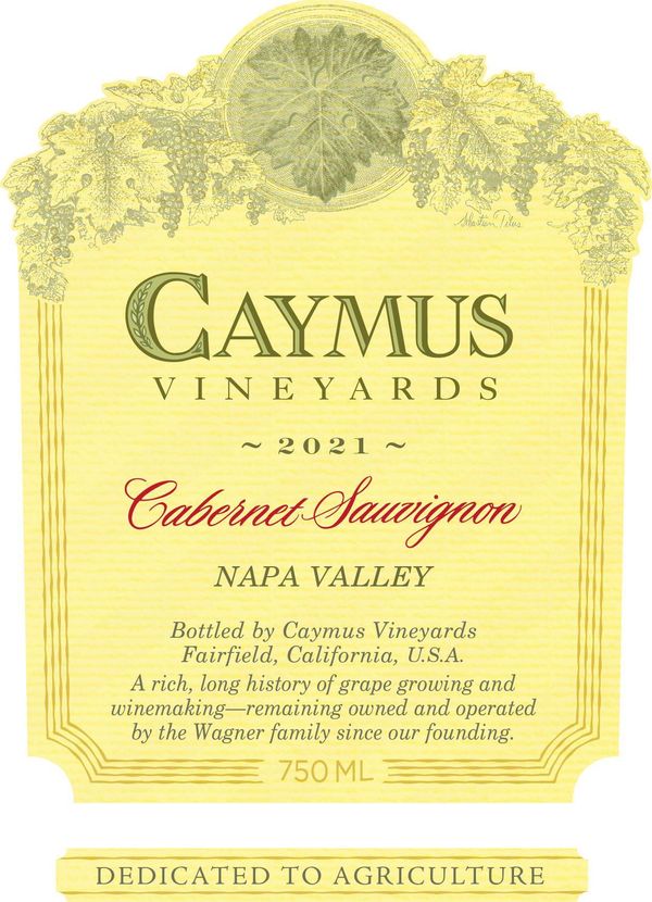 2021 Caymus Vineyards Cabernet Sauvignon