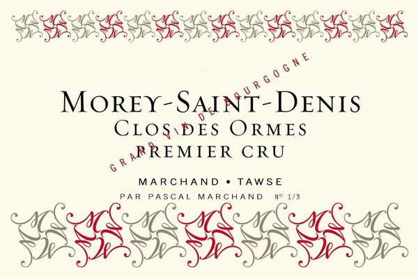 2019 Marchand-Tawse Morey-St-Denis Clos-des-Ormes