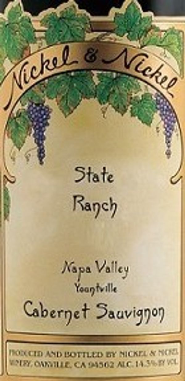 2013 Nickel & Nickel State Ranch Cabernet Sauvignon