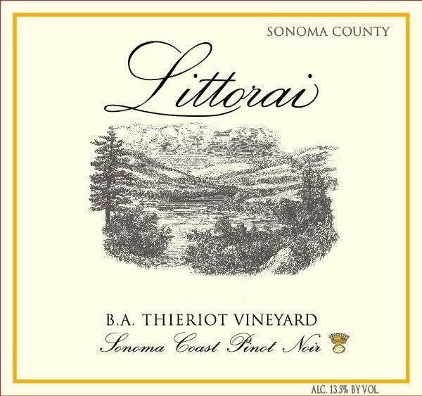 2010 Littorai B.A. Thieriot Vineyard Pinot Noir