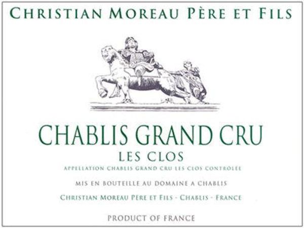2020 Domaine Christian Moreau Père et Fils Chablis Les Clos