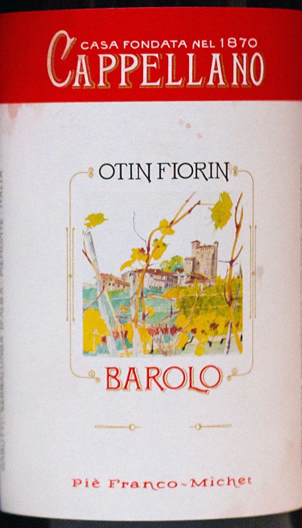 2011 Cappellano Barolo Otin Fiorin Piè Franco