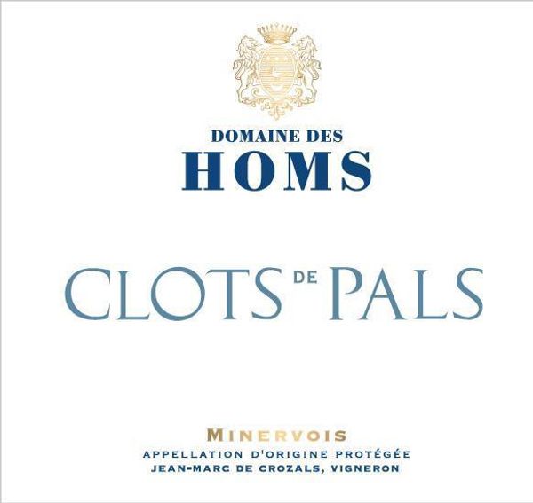 2018 Domaine des Homs Minervois Clots de Pals