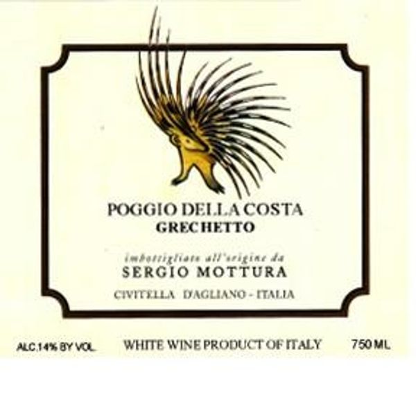 2021 Sergio Mottura Poggio della Costa Grechetto