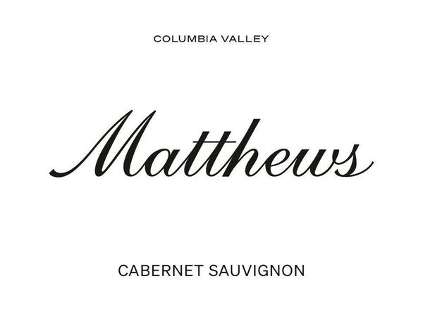 2019 Matthews Cabernet Sauvignon