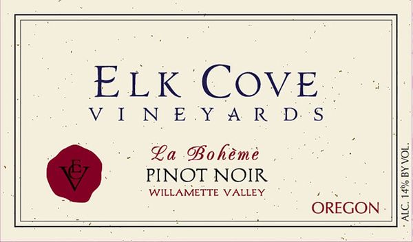 2021 Elk Cove Vineyards La Bohème Pinot Noir