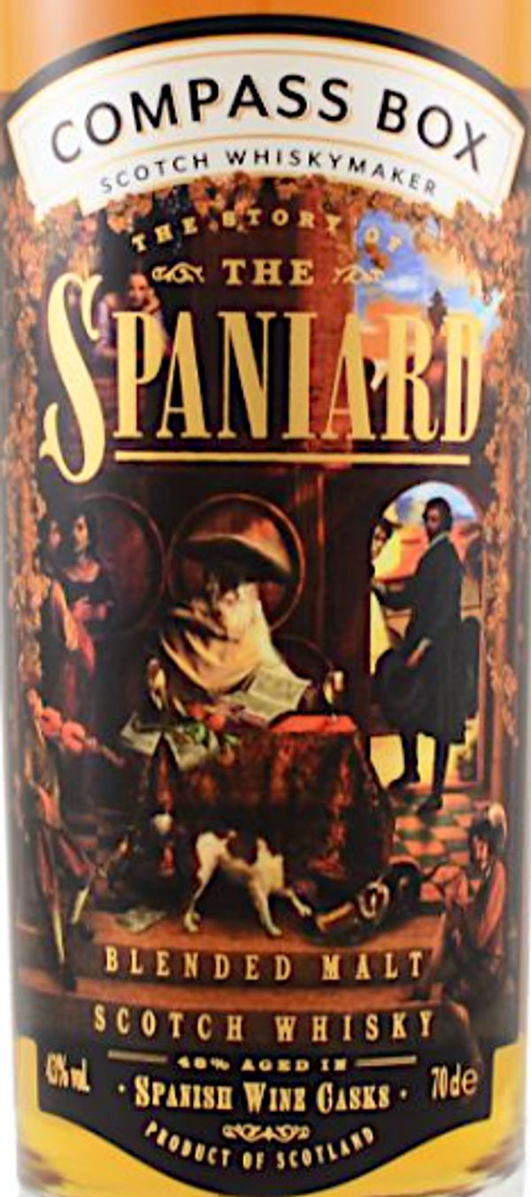 Compass Box The Story of the Spaniard Blended Malt Scotch Whisky