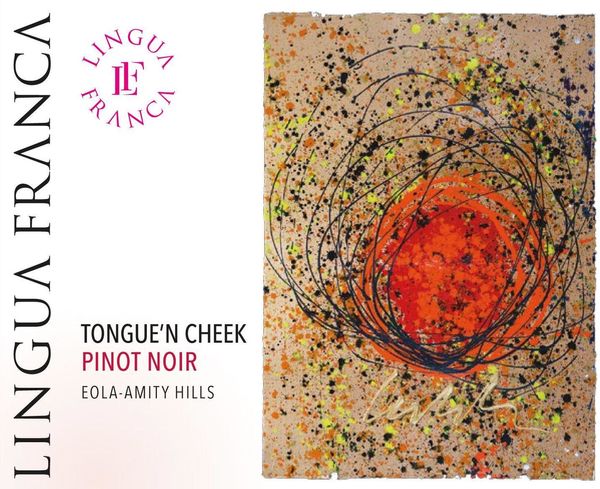 2019 Lingua Franca Tongue 'n Cheek Pinot Noir