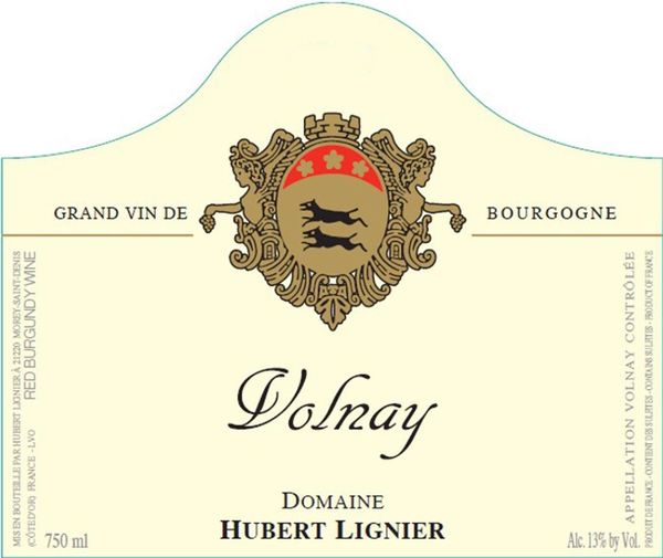 2020 Domaine Hubert Lignier Volnay Côte d'Or