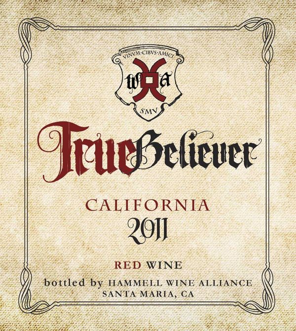 2011 True Believer Red Wine