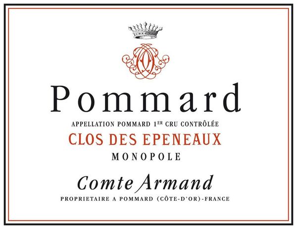 1991 Comte Armand Pommard Clos-des-Epeneaux