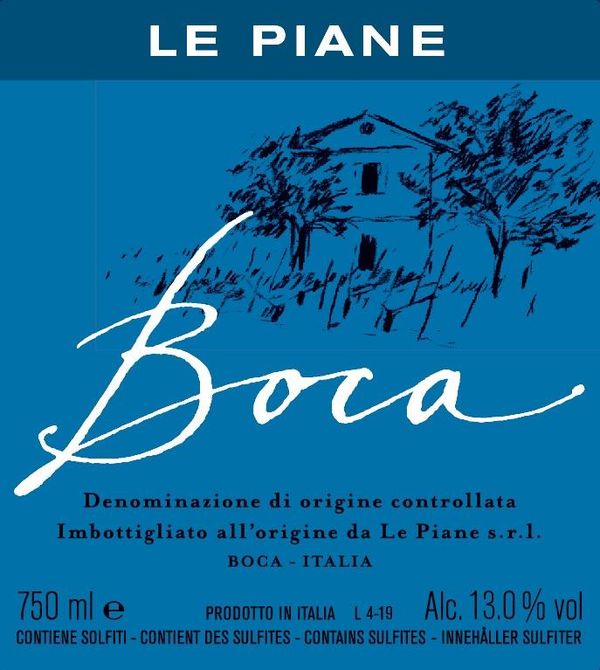2016 Le Piane Boca