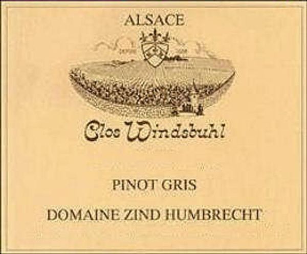 2000 Domaine Zind-Humbrecht Clos Windsbuhl Pinot Gris
