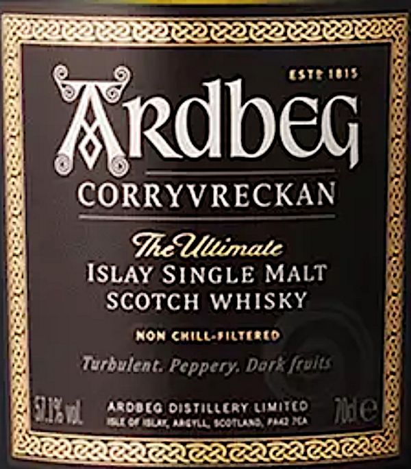Ardbeg Corryvreckan Islay Single Malt Scotch Whisky