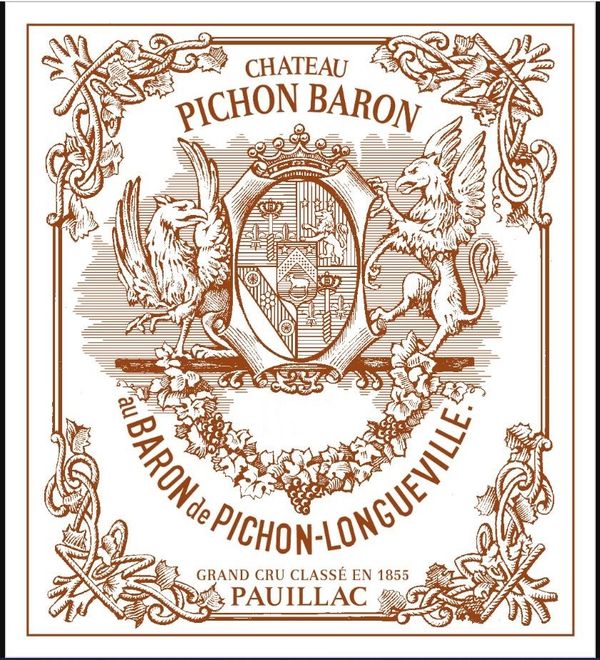 2022 Château Pichon-Longueville Baron Pauillac