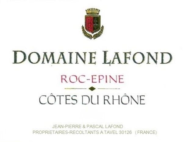2021 Domaine Lafond Côtes du Rhône Roc-Epine