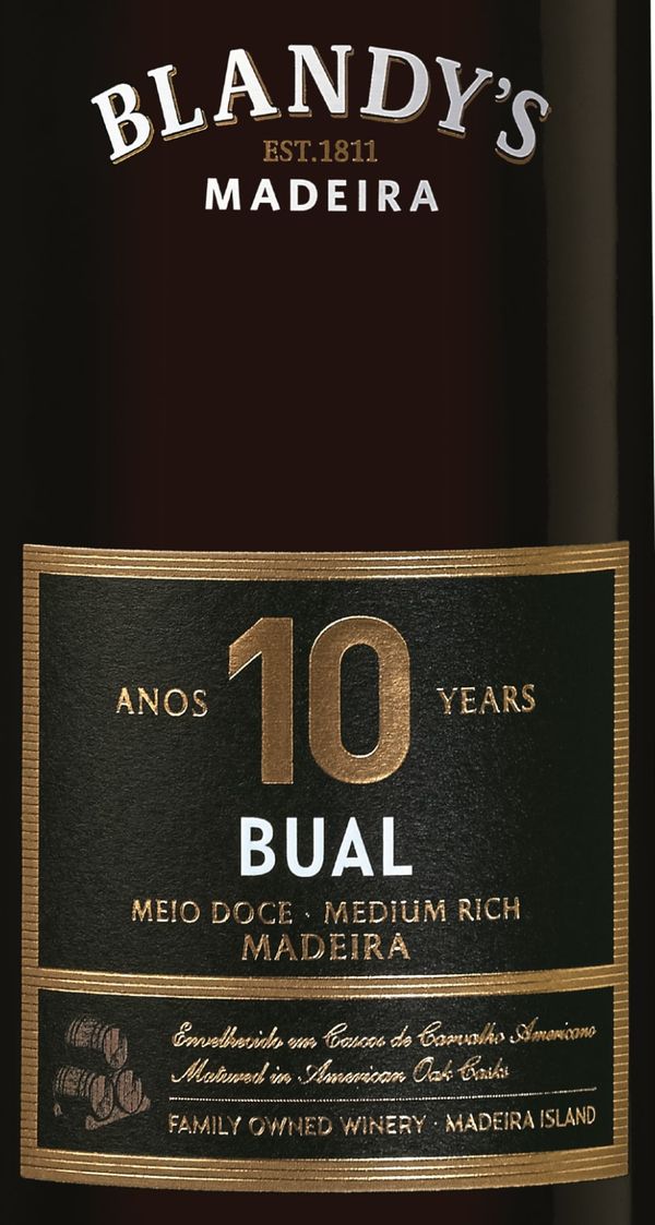 Blandy's Madeira 10 Year Old Bual