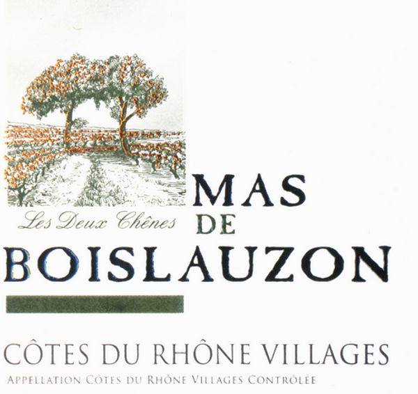 2019 Mas de Boislauzon Côtes du Rhône Villages