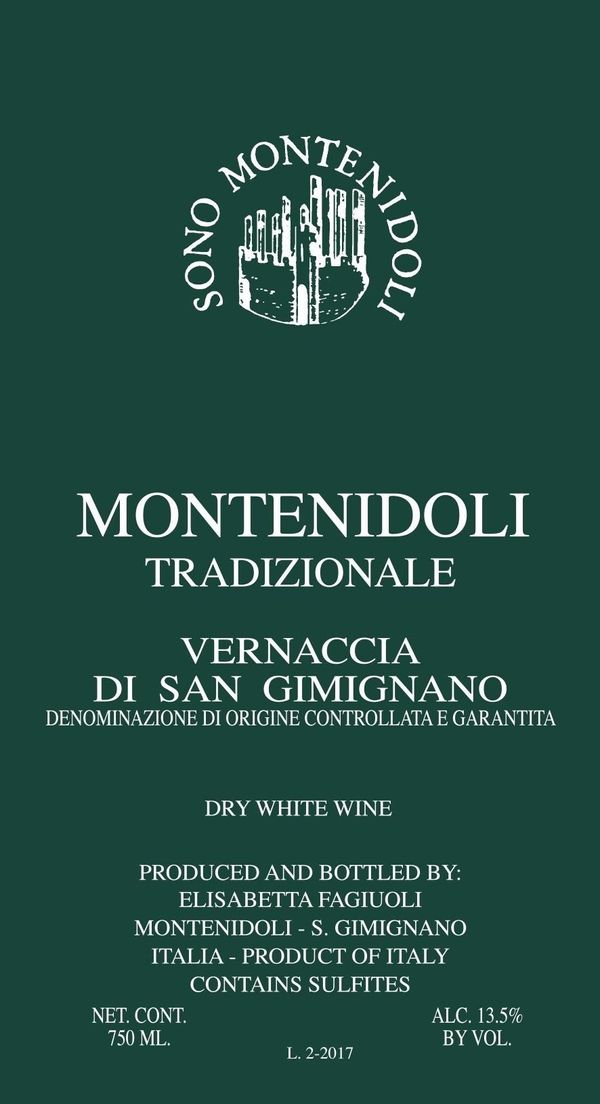 2020 Montenidoli Vernaccia di San Gimignano Tradizionale