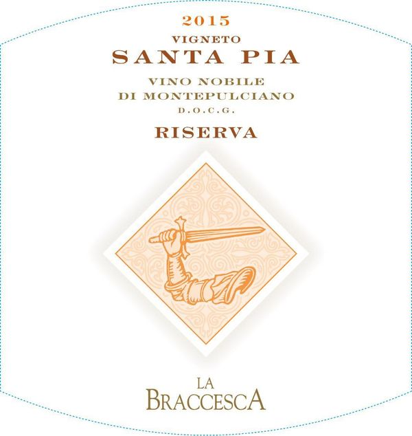 2016 La Braccesca Vino Nobile di Montepulciano Riserva Vigneto Santa Pia