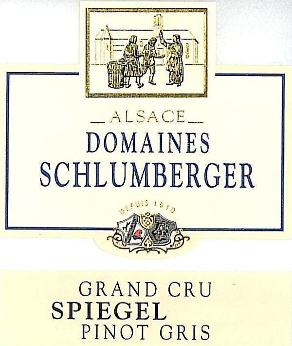 2019 Domaines Schlumberger Spiegel Pinot Gris