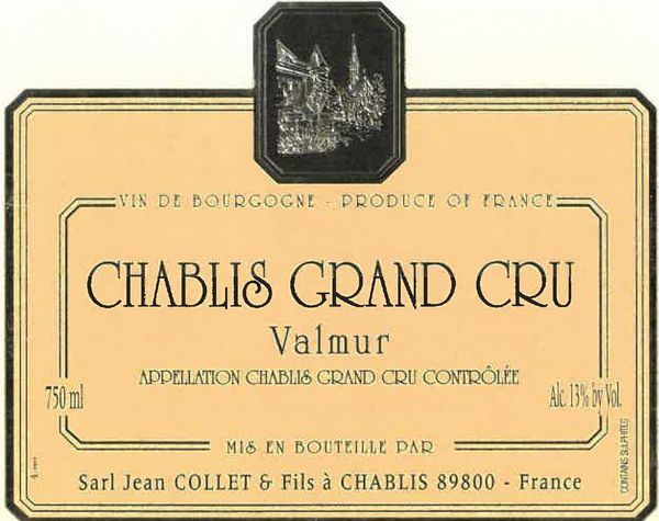 2020 Domaine Jean Collet et Fils Chablis Valmur