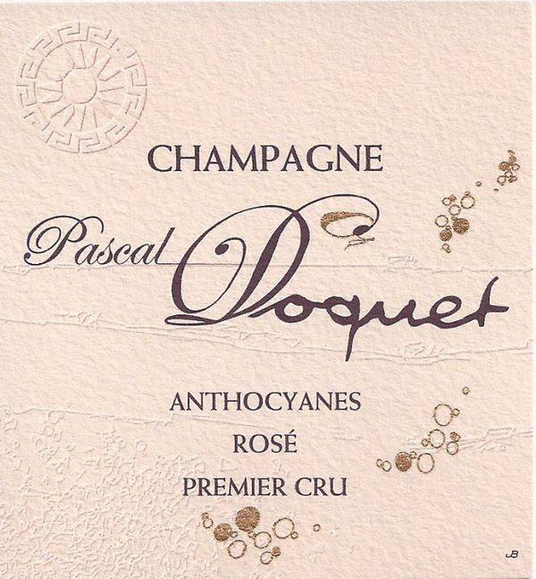 Pascal Doquet Champagne Anthocyanes Brut Rosé