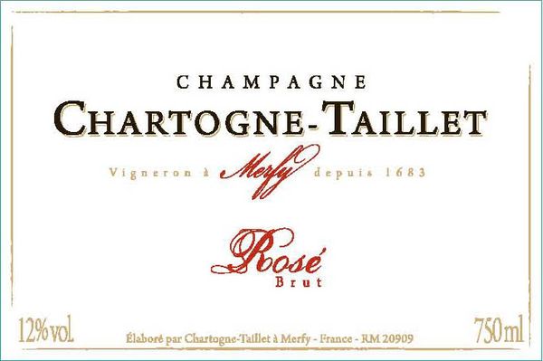 Chartogne-Taillet Champagne Rosé Brut