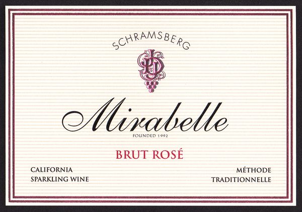 Schramsberg Mirabelle Brut Rosé