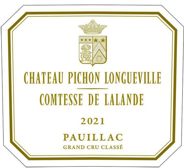 2021 Château Pichon Longueville Comtesse de Lalande Pauillac
