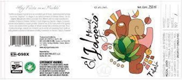 El Jolgorio Mezcal Tobalá