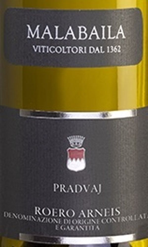 2021 Malabaila di Canale Roero Arneis